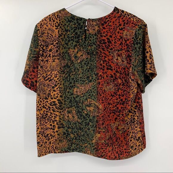 Vintage Ship ' N Shore Leopard‎ Top - Picture 2 of 4